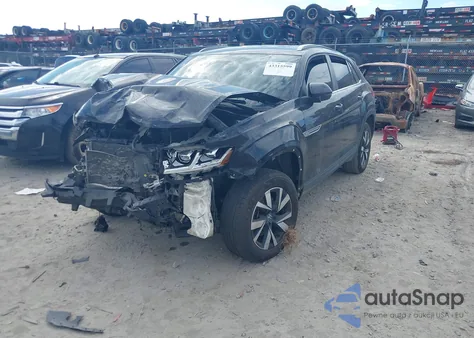 2020 Volkswagen Atlas Cross Sport 2.0T Se из США, поврежденный, VIN 1V23C2CA6LC209989